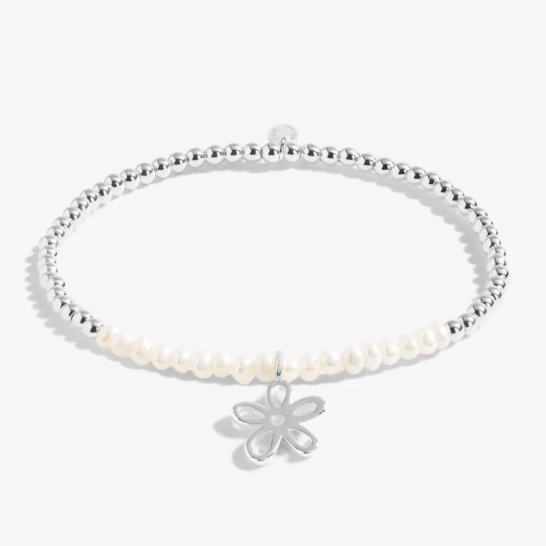 Joma Jewellery Bridal Pearl Bracelet Lovely Flower Girl C562 - Image 4
