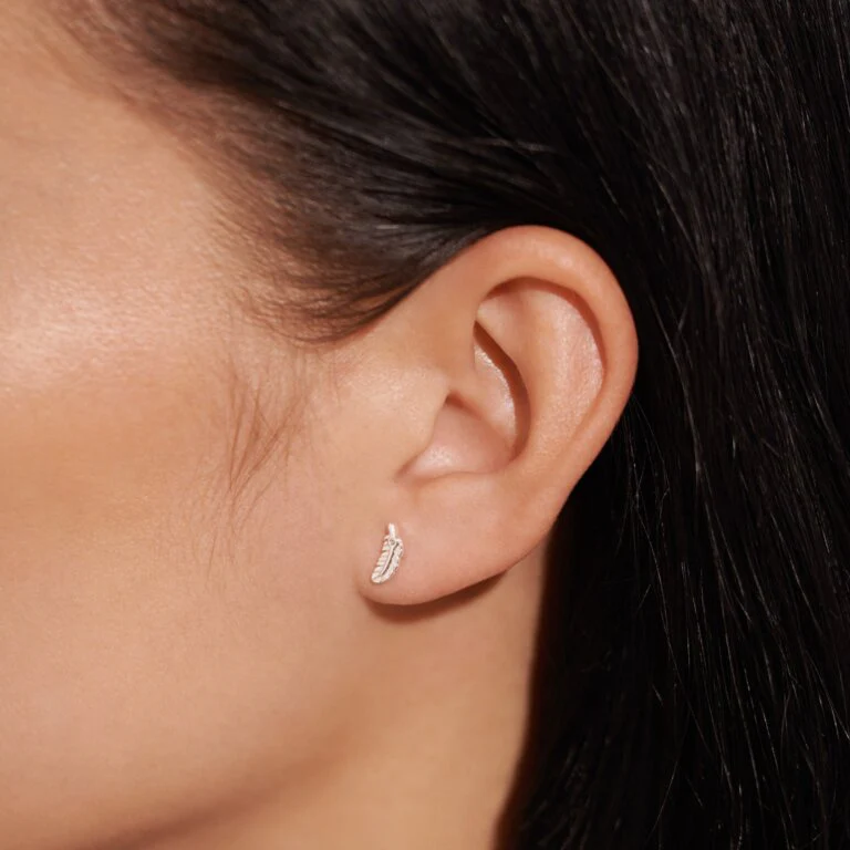 JOMA FEATHERS APPEAR WHEN LOVED ONES ARE NEAR EARRINGS 6244 - Image 3
