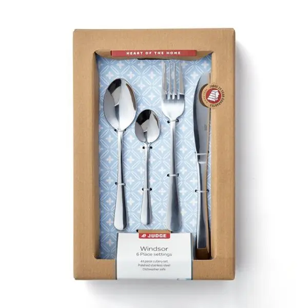 Judge 44 piece Windsor cutlery set - Image 2