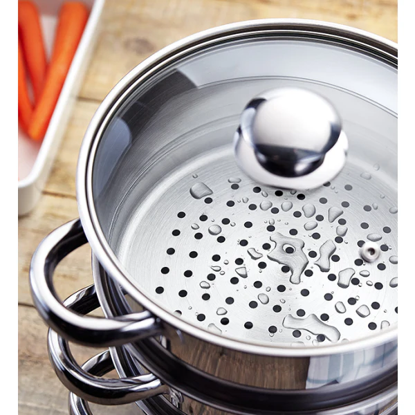 Judge essential multisteamer with lid - Image 3