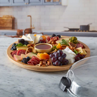 KC Farberware Build-a-Board Bamboo Divided Serving Board, 35.5CM - Image 4