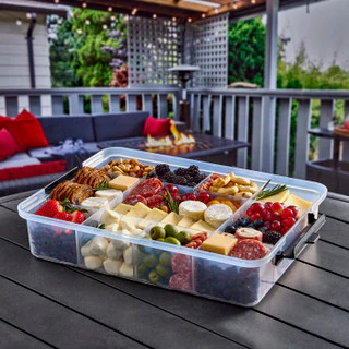 KC Farberware SnackleBox Bamboo Board and Box, 30 x 40.5CM - Image 4