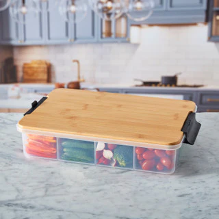 KC Farberware SnackleBox Bamboo Board and Box, 30 x 40.5CM - Image 5