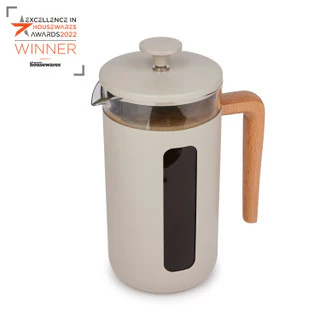 KC La Cafetière Pisa 8-Cup Cafetiere, Latte