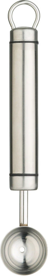 KC OVAL HANDLED STAINLESS STEEL MELON BALLER
