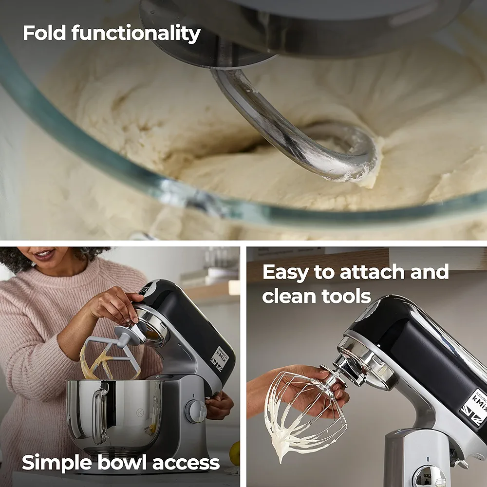 Kenwood kMix Black Stand Mixer - Image 3