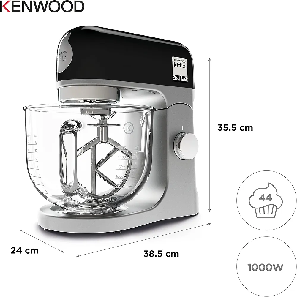 Kenwood kMix Black Stand Mixer - Image 4