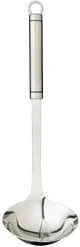 Kitchen Craft Oval Handled Professional Stainless Steel Large Ladle *