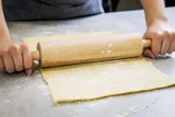 KitchenCraft Beech Wood Revolving 44cm Rolling Pin - Image 2