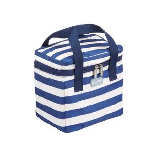 KitchenCraft Lulworth Nautical-Striped Small Cool Bag - Image 3