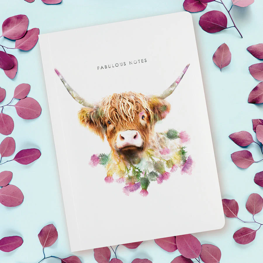 Lola Designs - HIGHLAND COW LUXURY NOTEBOOK - Image 2
