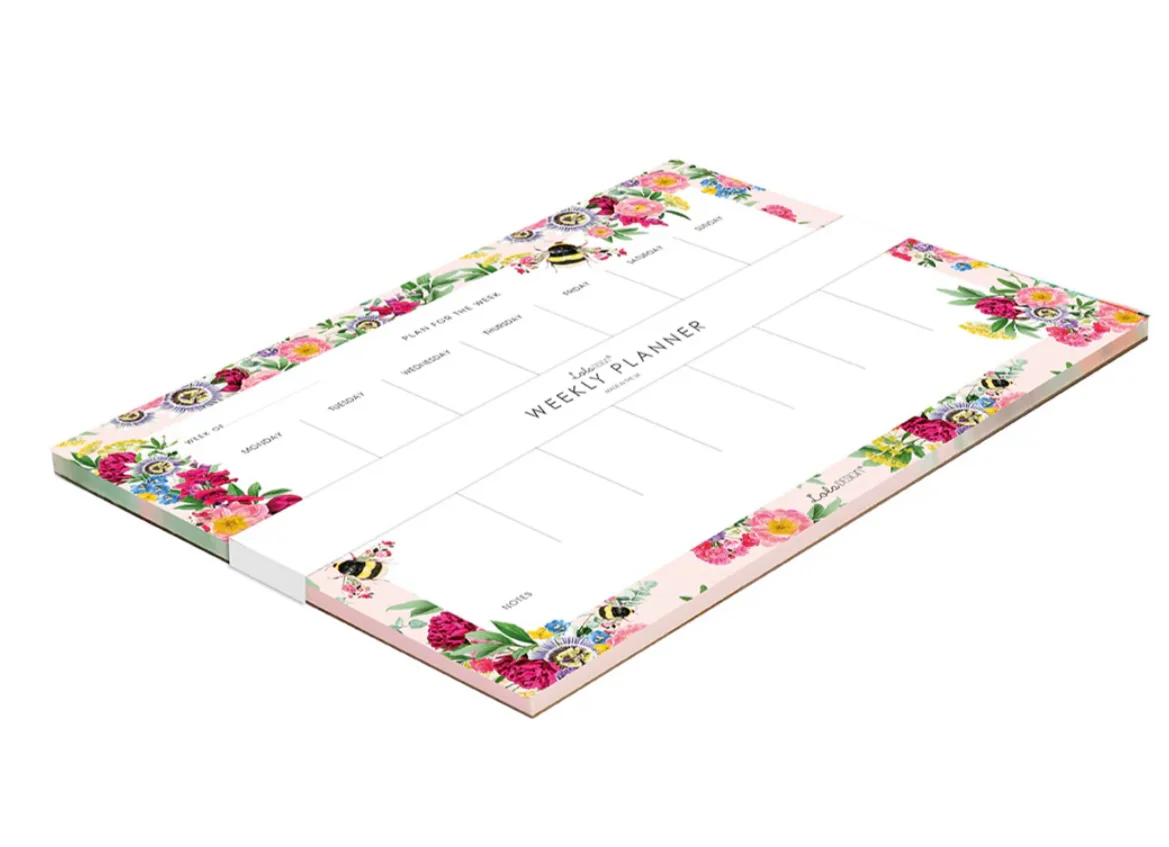 Lola WPL-275 Weekly Planner Botanical Bee - Image 2