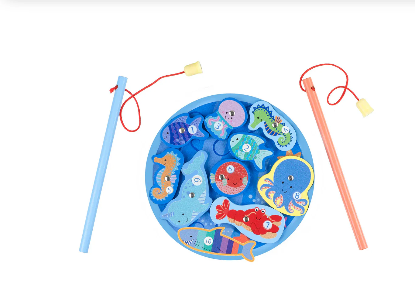 Orange Tree Toys Magnetic Fishing Game
