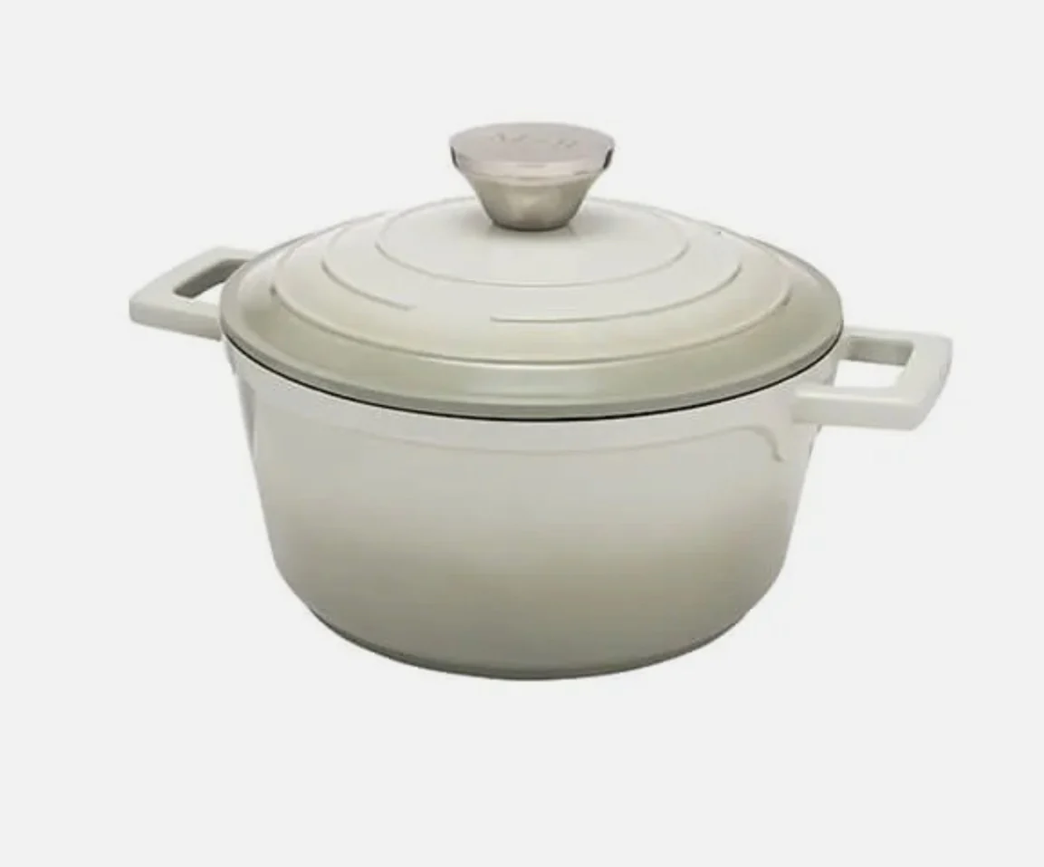 Mary Berry Round Light Weight Cast Aluminium Casserole Dish 20CM