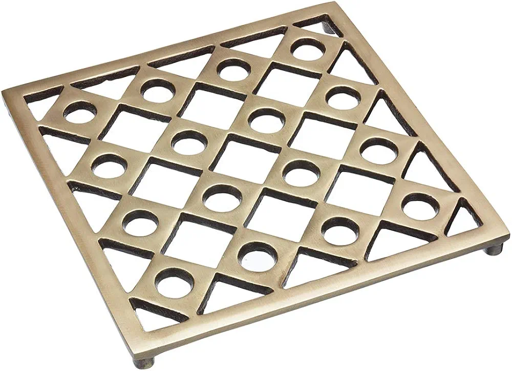MASTERCLASS TRIVET 22CM BRASS FINISH
