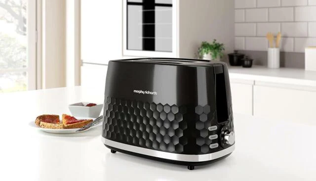 Morphy Richards Hive 2 slice toaster black - Image 3