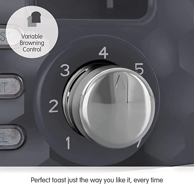 Morphy Richards Hive 2 slice toaster Grey - Image 2