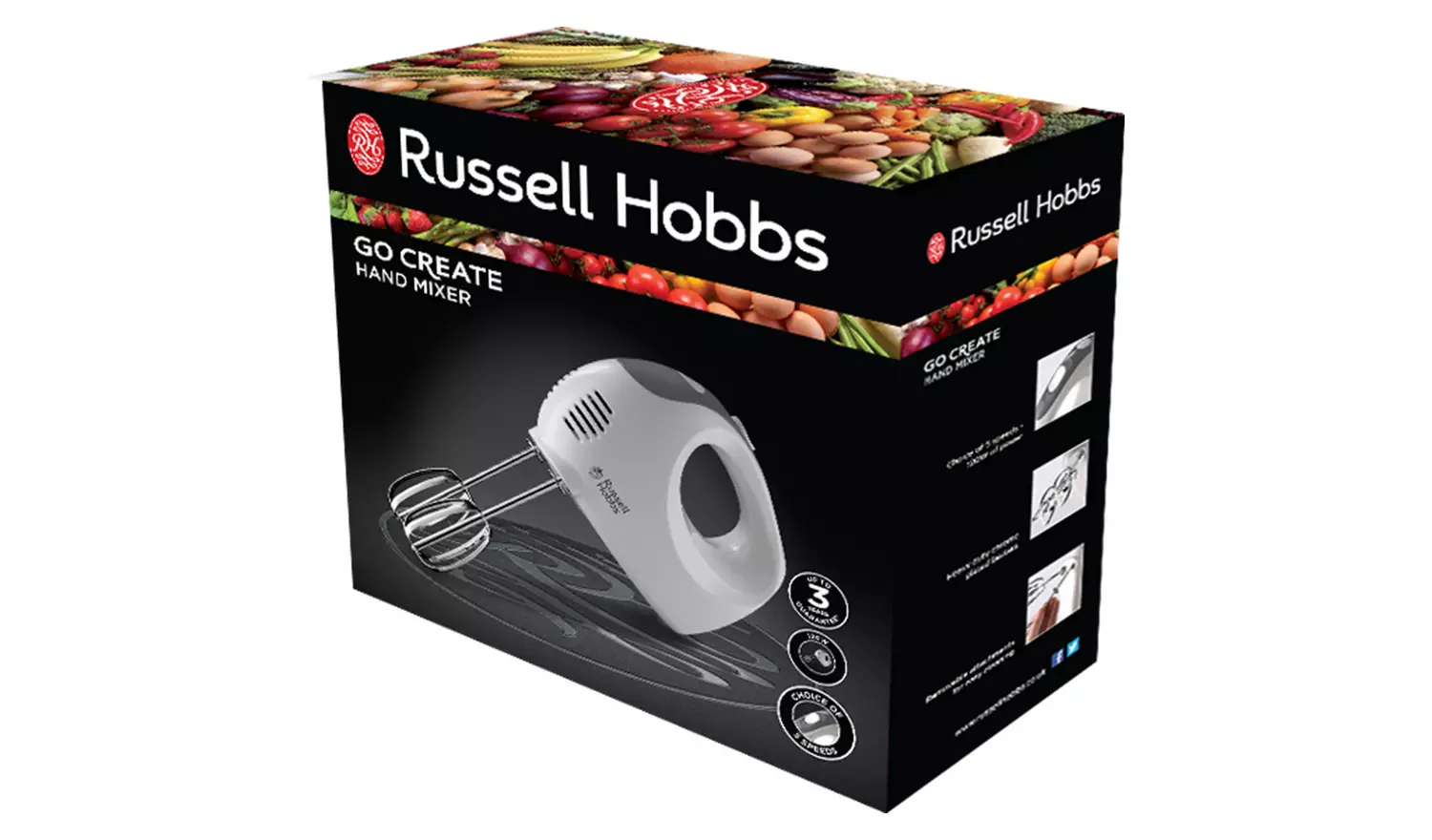 Morphy Richards White Hand Mixer - Image 4
