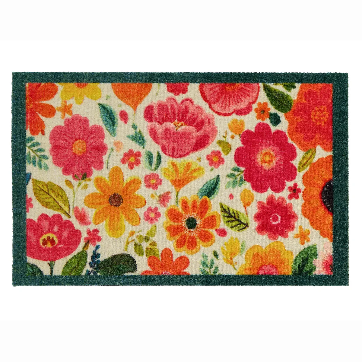 My Mat Bright Blooms Nylon 50x75cm