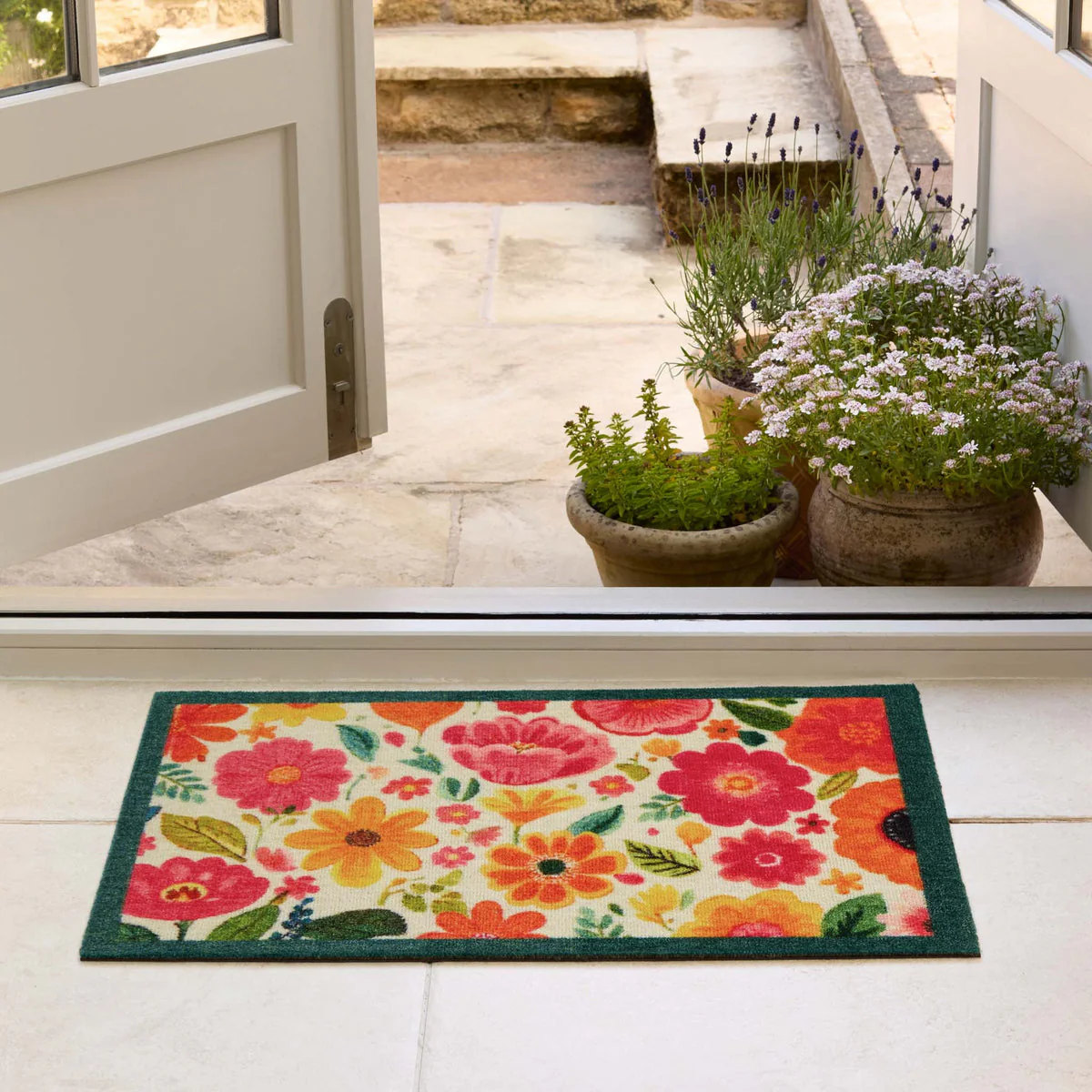 My Mat Bright Blooms Nylon 50x75cm - Image 2