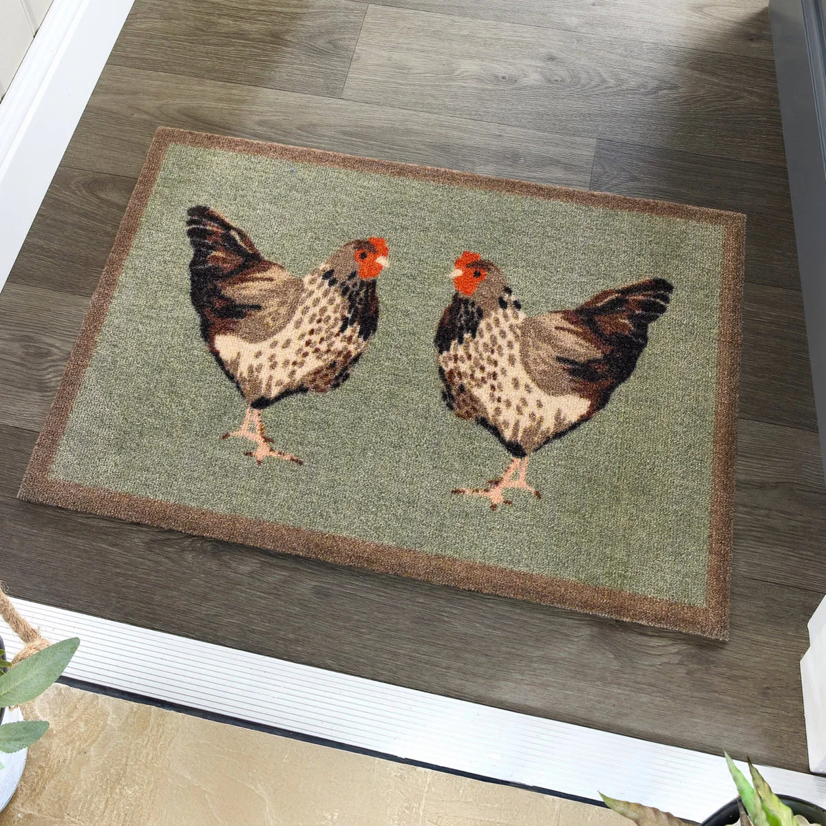 My Mat Chickens Nylon 50x75cm - Image 2