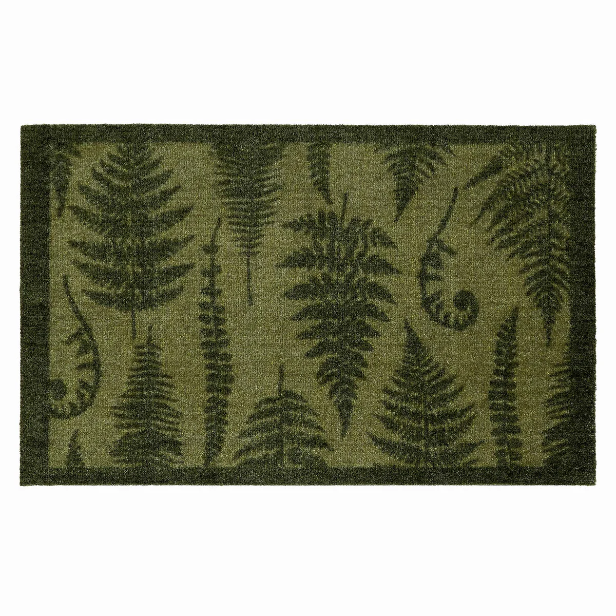 My Mat Green Fern Nylon 50x75cm