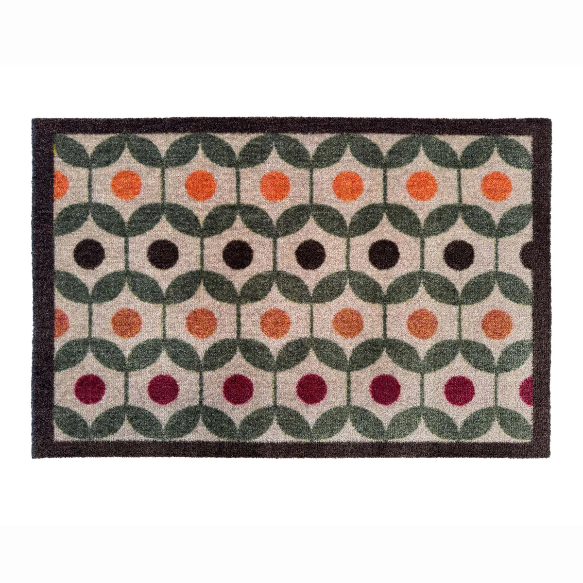 My Mat Retro Geo Earth  Nylon 50x75cm