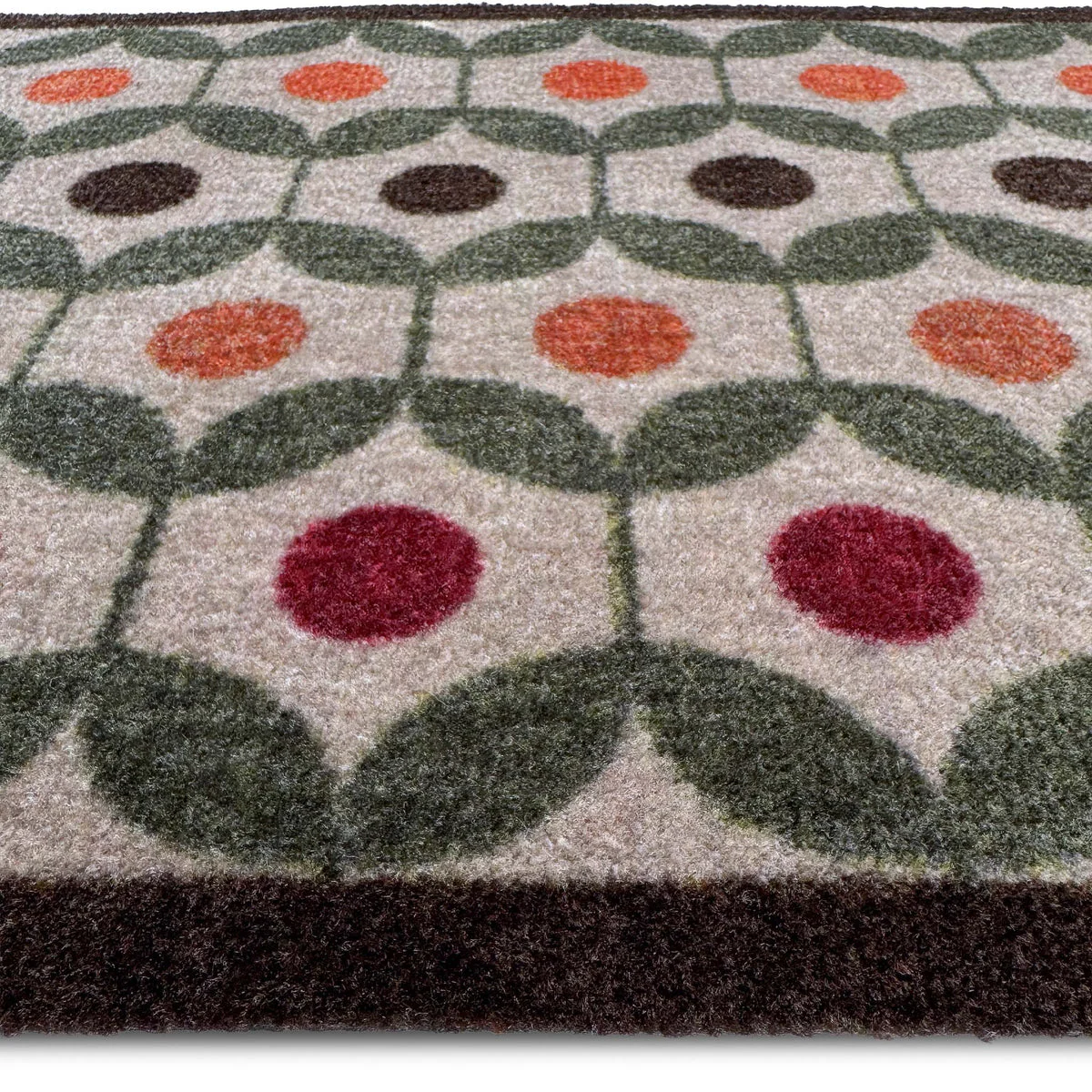 My Mat Retro Geo Earth  Nylon 50x75cm - Image 2
