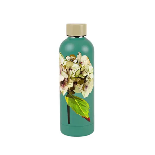 Navigate SK Hydrangea Drinks Bottle S/S Teal 3 Way