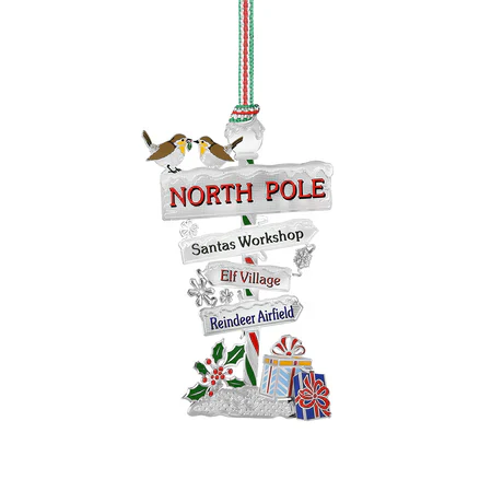 Newbridge North Pole Christmas Tree Decoration