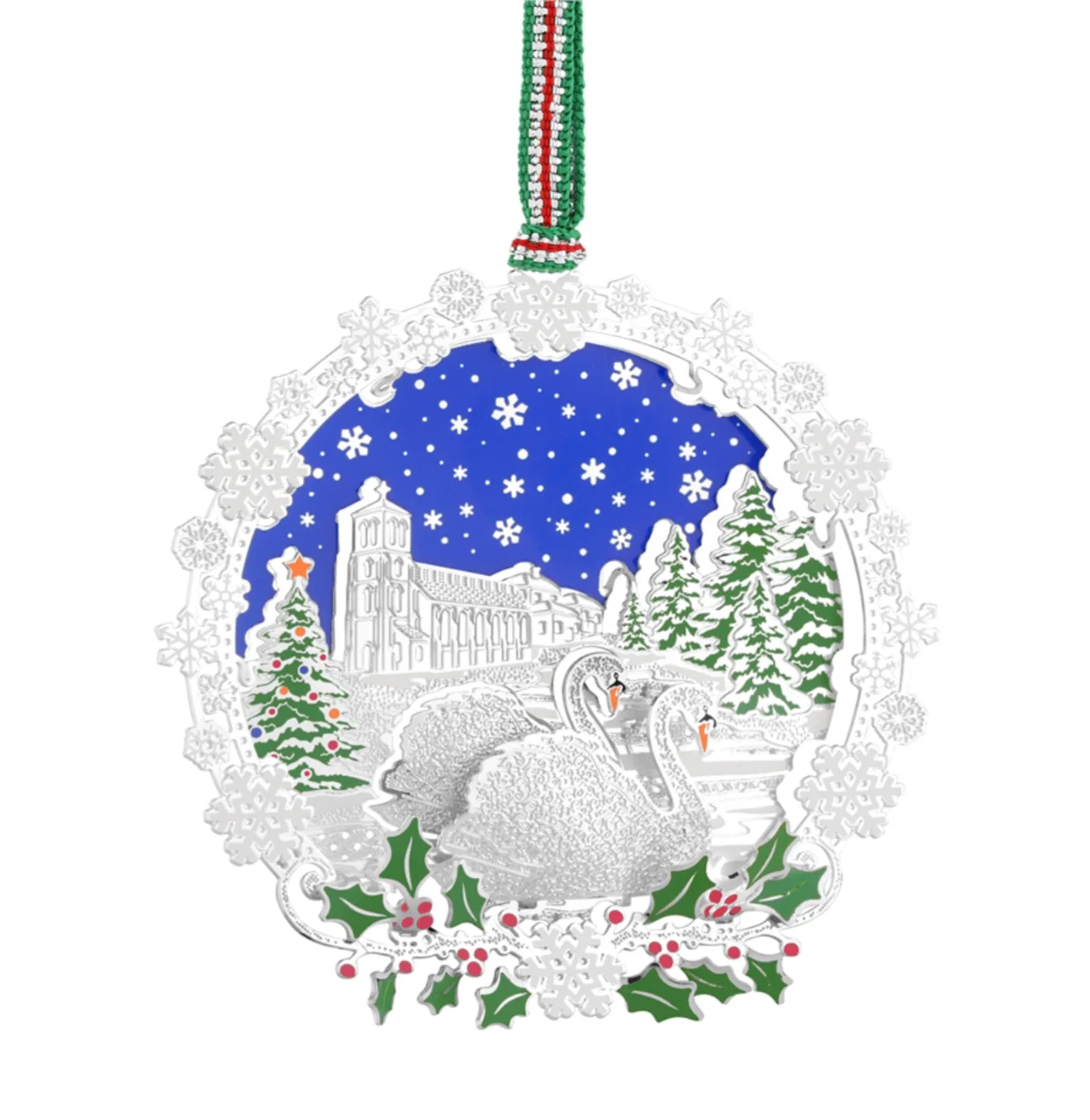 Newbridge Swan Christmas Tree Decoration