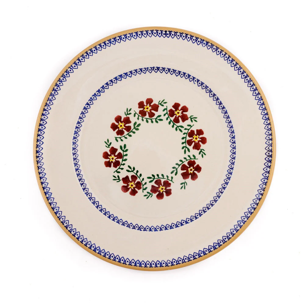 Nicholas Mosse 3 Piece Dinner Place Setting of Old Rose