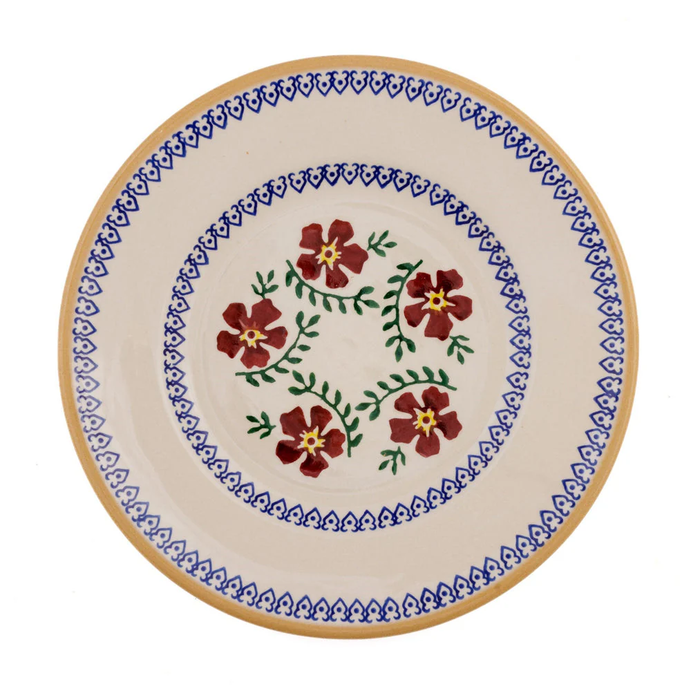 Nicholas Mosse 3 Piece Dinner Place Setting of Old Rose - Image 3