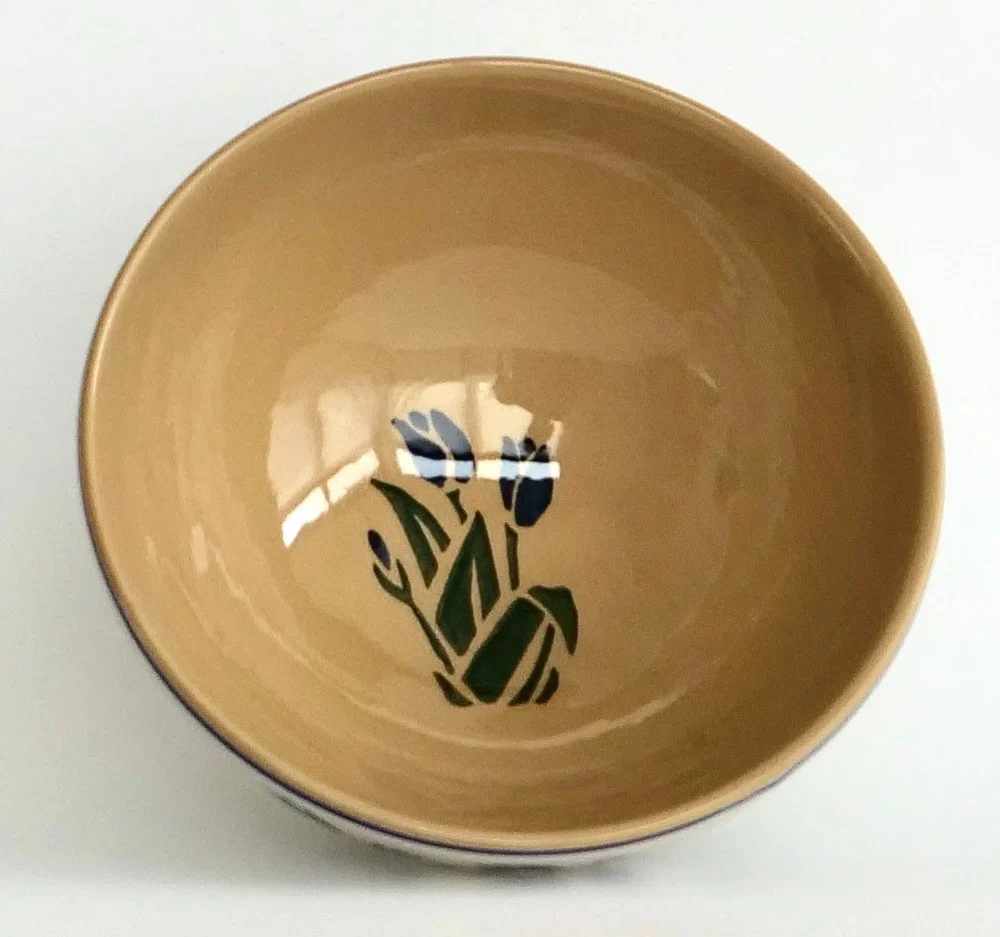 Nicholas Mosse Blue Blooms Vegetable Bowl - Image 2