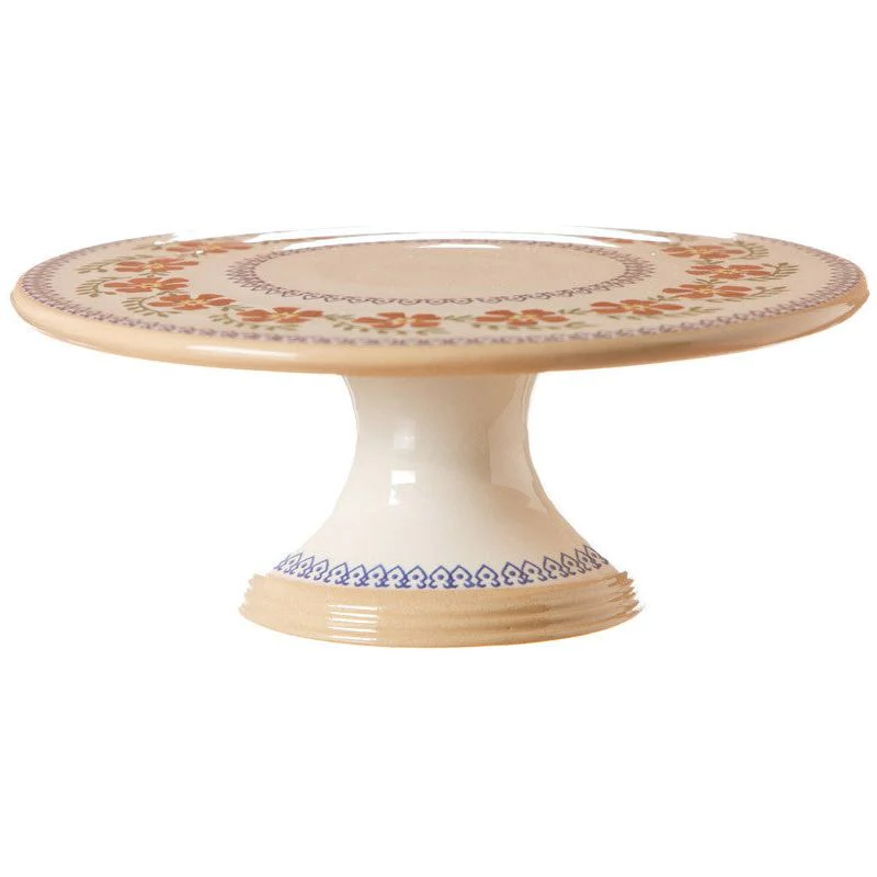 Nicholas Mosse Old Rose Footed Cake Plate