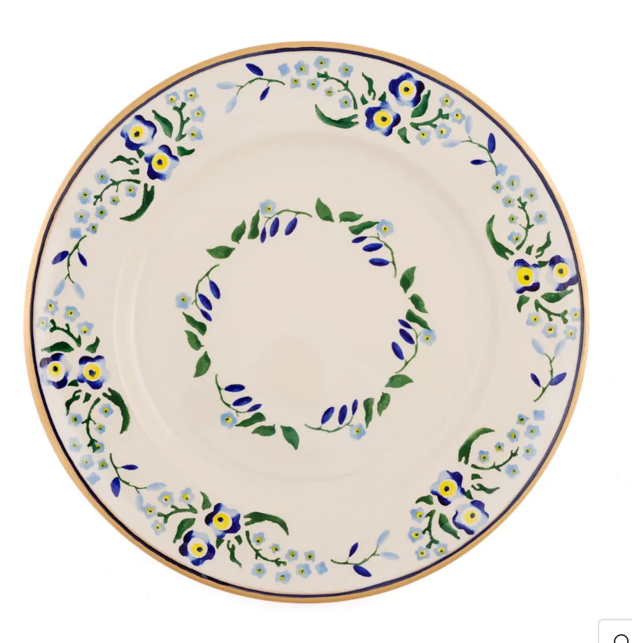 Nicholas Mosse Dinner Plate Forget me Not