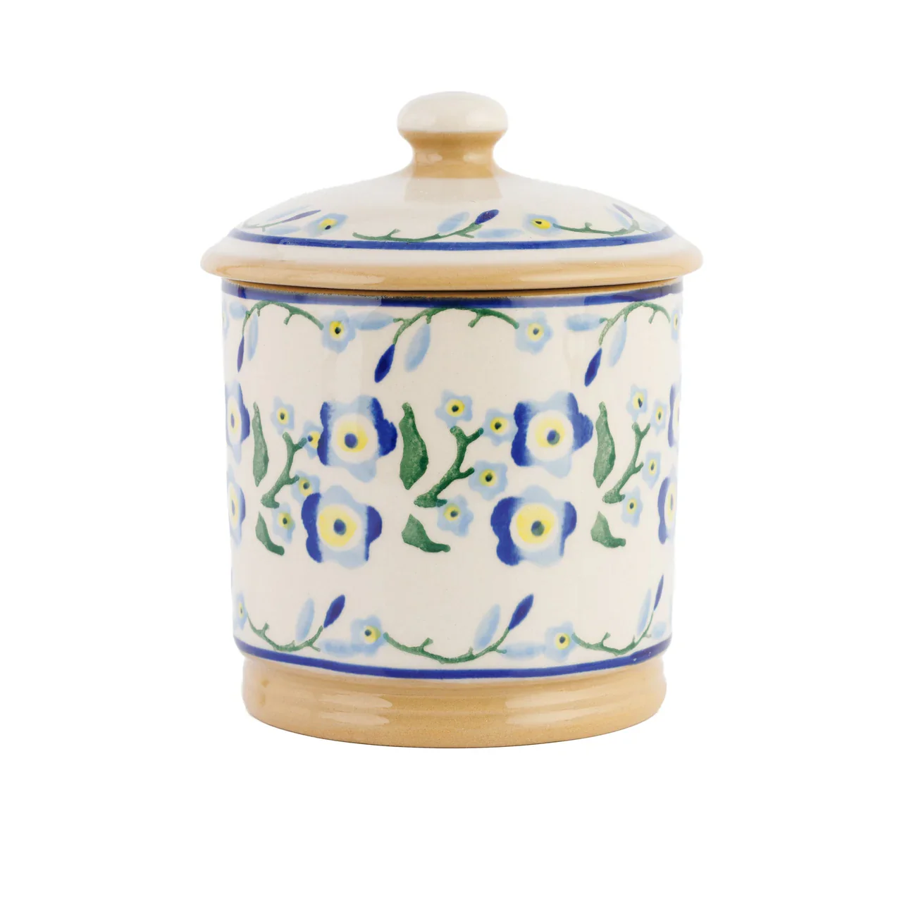 Nicholas Mosse Forget Me Not Lidded Sugar Bowl