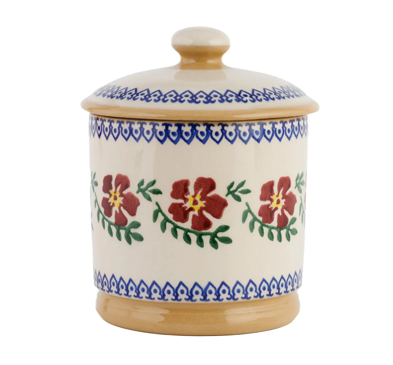 Nicholas Mosse Old Rose Lidded Sugar bowl