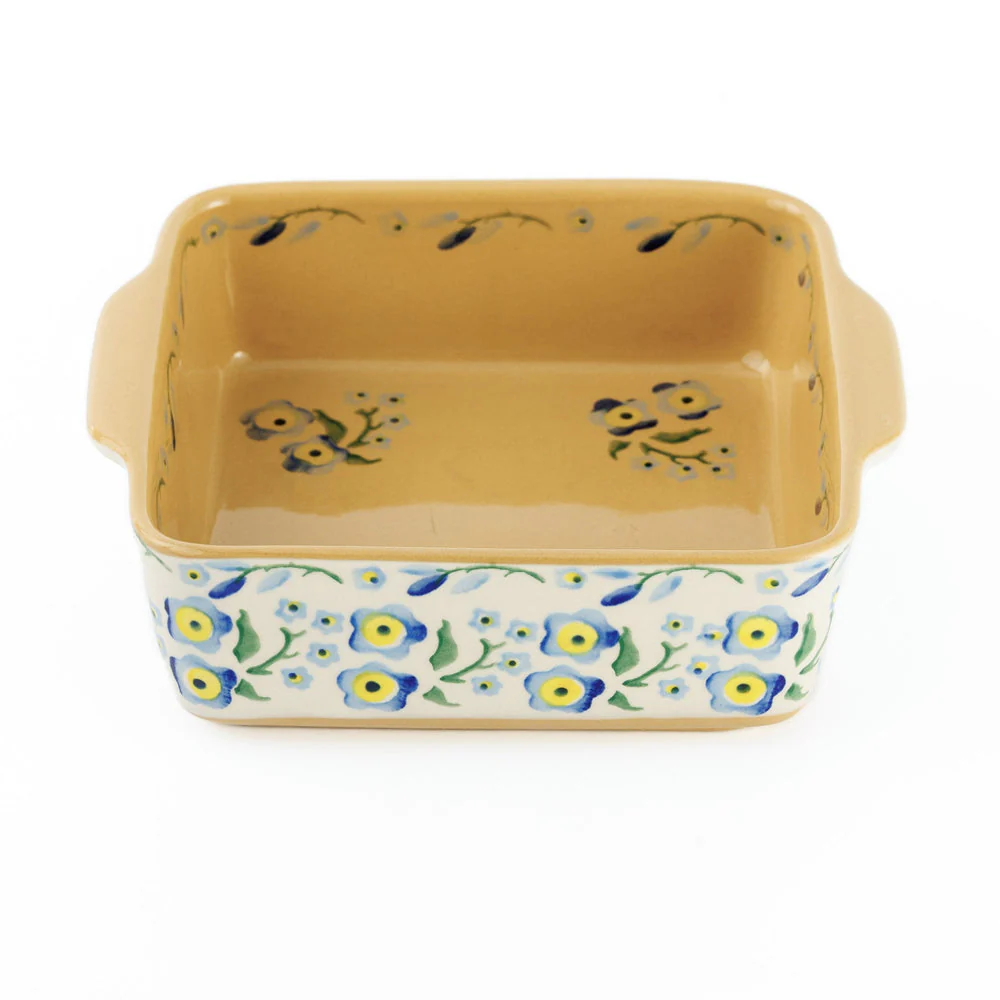 Nicholas Mosse Small Square Oven Dish Forget Me Not - Image 2
