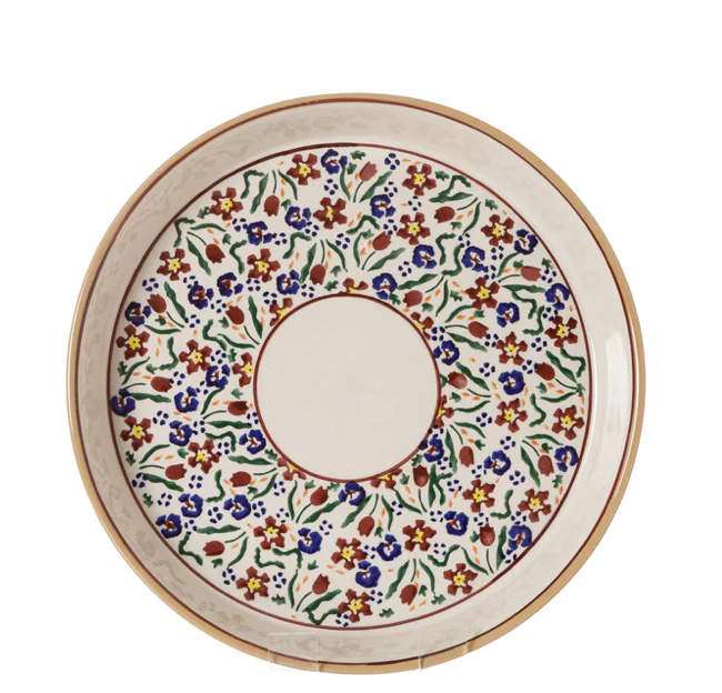 Nicholas Mosse wildflower large quiche dish