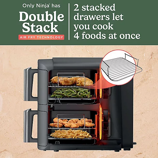 Ninja Double Stack XL 9.5L Air Fryer - Image 7