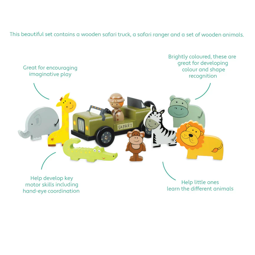Orange Tree Toys Jungle Safari Play Set - Image 2