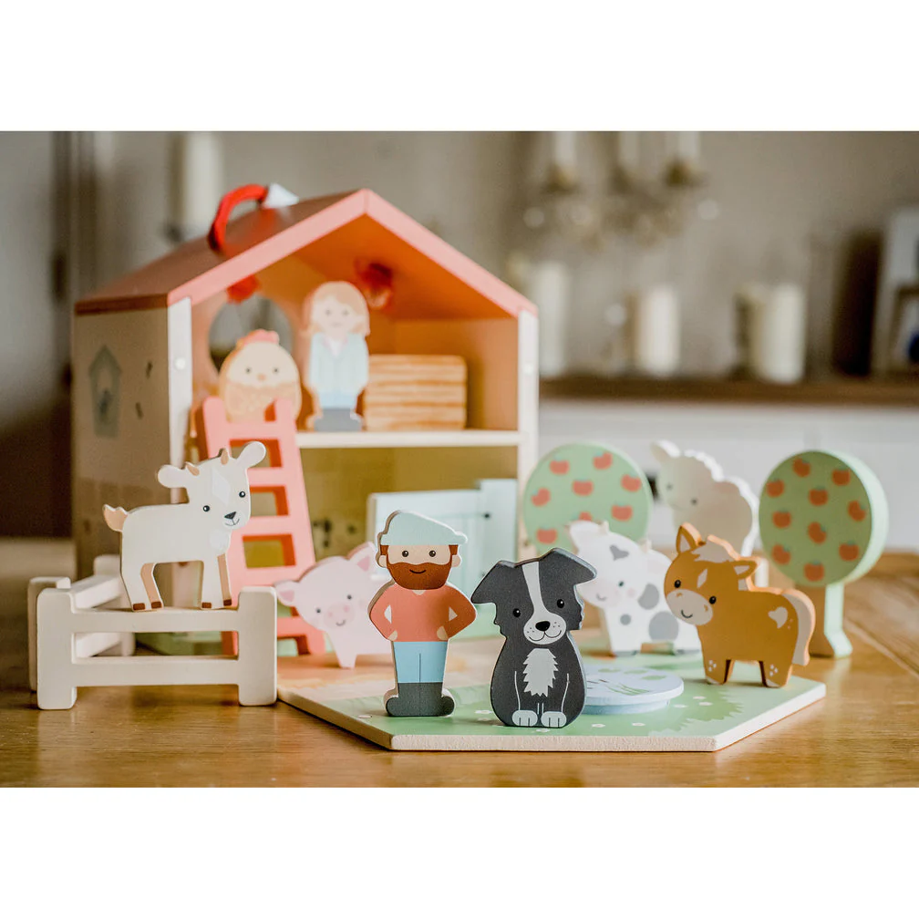 Orange Tree Toys Play Set Farmyard - Image 4