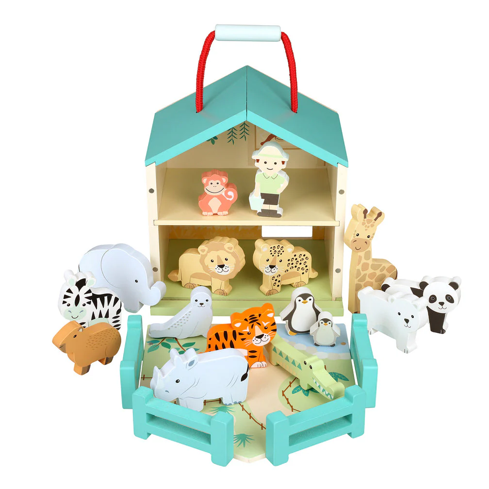 Orange Tree Toys Play Set Zoo - Image 2