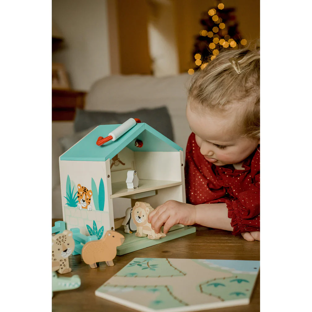 Orange Tree Toys Play Set Zoo - Image 3