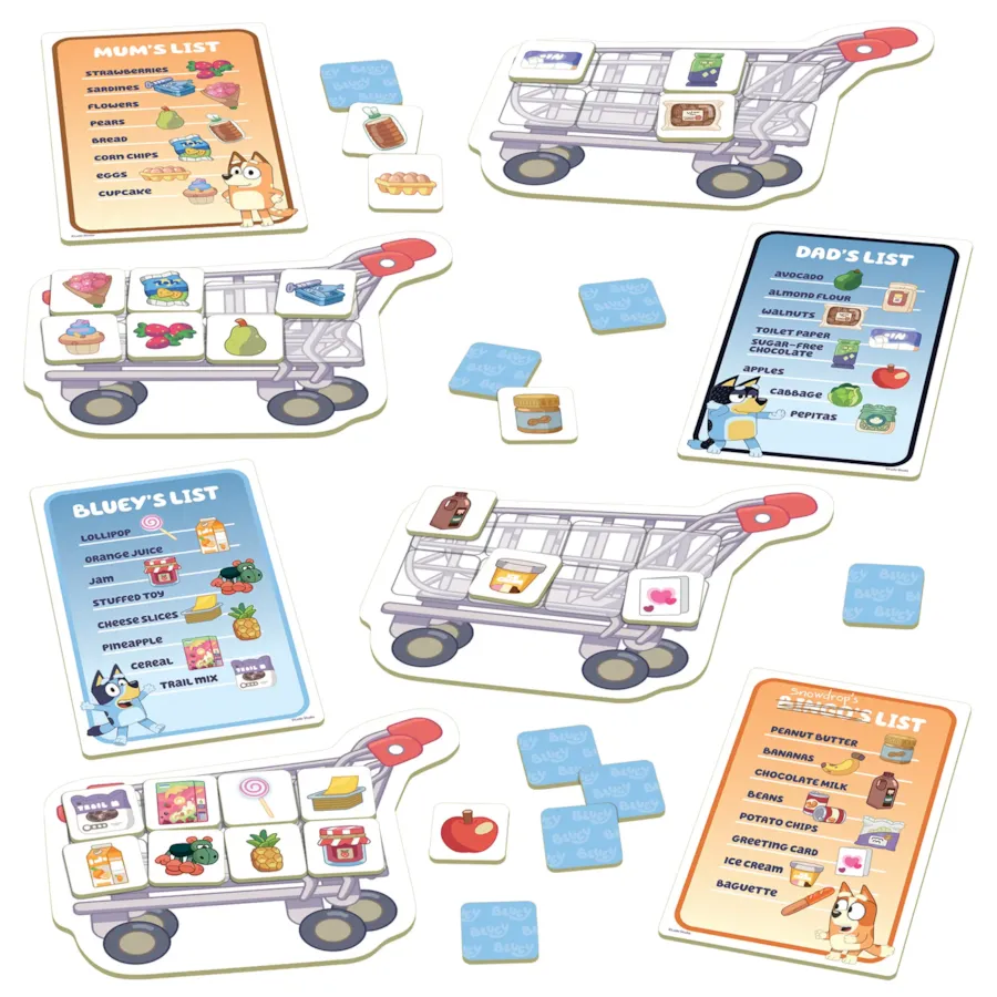 Orchard Toys Bluey Shopping List Game - Image 2