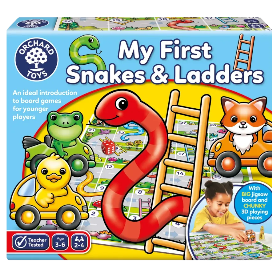 Orchard Toys My First Snakes & Ladders Game
