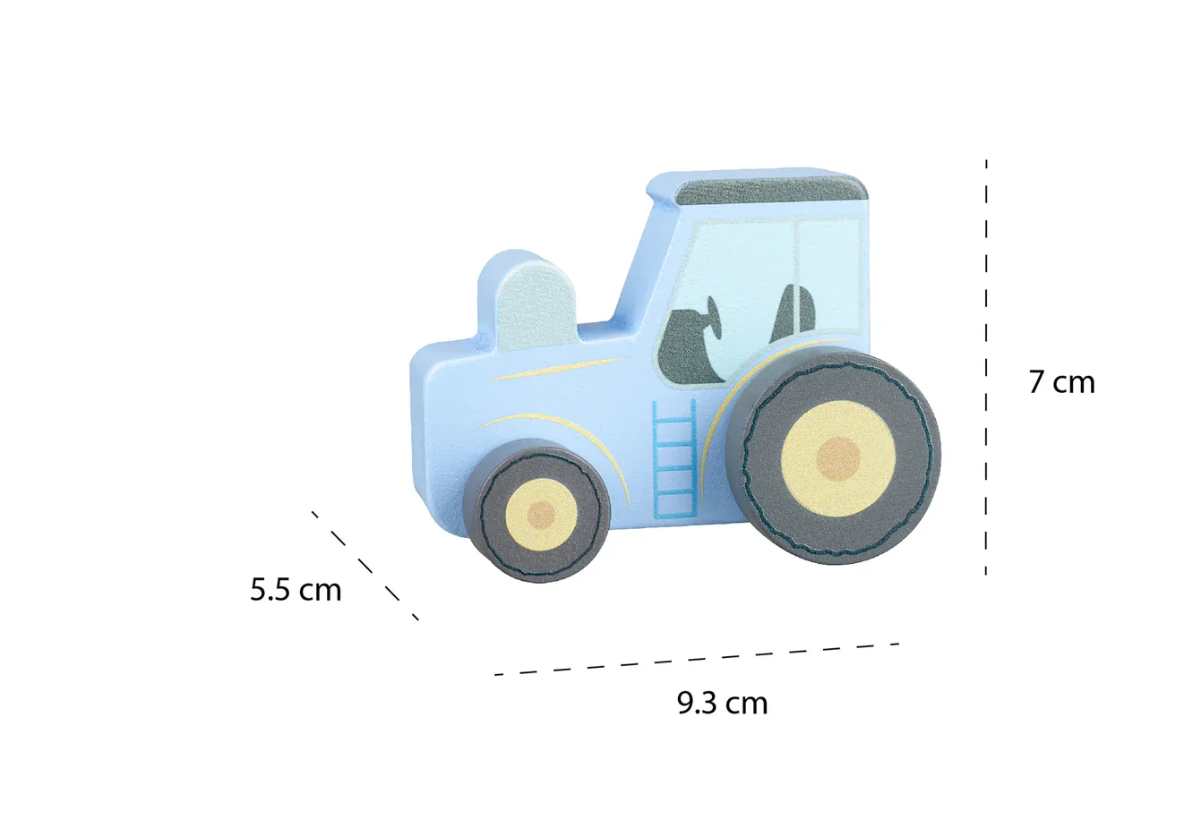 Orange Tree Toys Tractor First Push Toy - Image 2