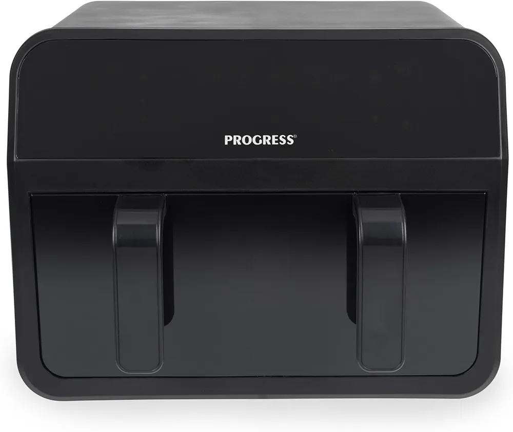 Progress 7lt Dual Air Fryer with Removable Divider & Viewing Window