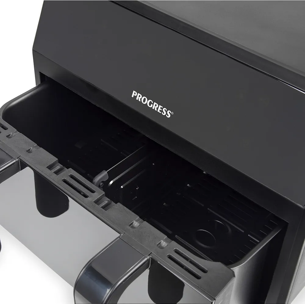 Progress 7lt Dual Air Fryer with Removable Divider & Viewing Window - Image 4